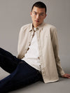 RELAX TWILL LONG SLEEVE SHIRT PELICAN (PD7)