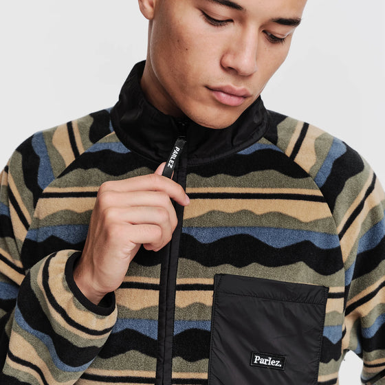 PISMO FLEECE BLACK MULTI