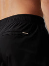 MID LENGTH SWIM SHORTS BLACK 0939 (BEH)