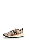 LENZAN MAN SUEDE/NYLON BEIGE-CHESTNUT-SAND 2E39