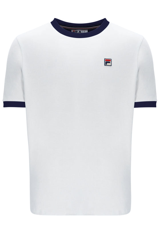 MARCONI T-SHIRT WHITE/NAVY (101)