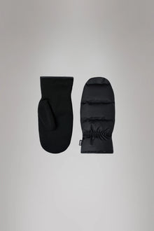  LOHJA PUFFER MITTENS BLACK SEGMENT