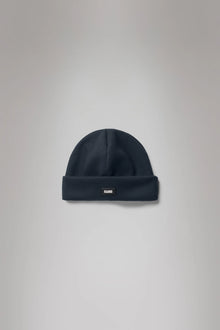  RIBBED FLEECE BEANIE NAVY