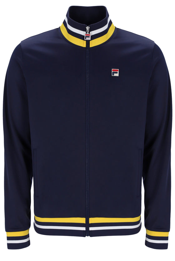 DANE TRACK TOP NAVY / HIGH VIS