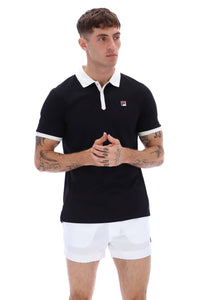  PANATTA 2 SS POLO BLACK/GARDENIA