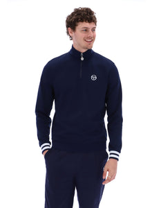  NEW ICEBERG 1/4 ZIP MARITIME / WHITE (241)