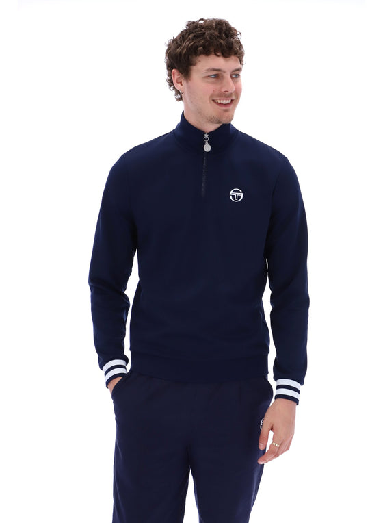 NEW ICEBERG 1/4 ZIP MARITIME / WHITE (241)