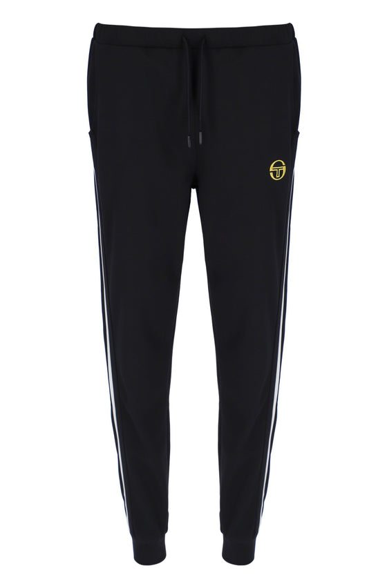 DAMARINDO TRACK PANT BLACK GARDENIA