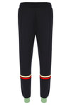 DALLAS TRACKPANT BLACK / JADE