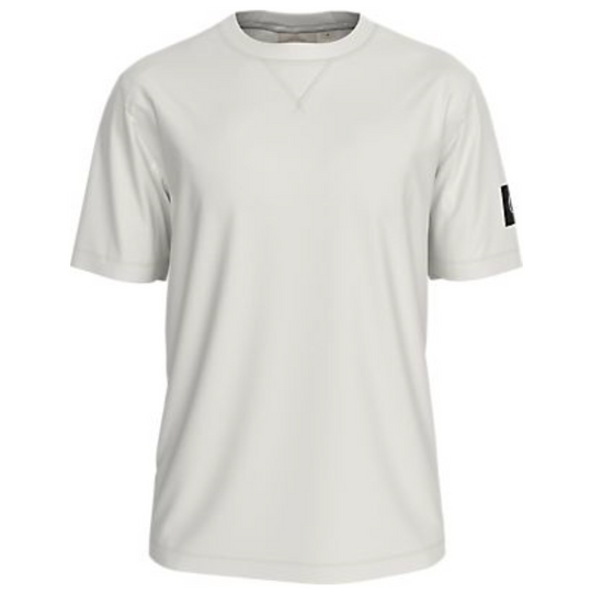 BADGE SLEEVE REGULAR FIT T-SHIRT IVORY (YBI)