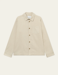  LAYTON HYBRID OVERSHIRT IVORY