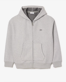  SH4106 LOOSE FIT ZIP-UP HOODIE SILVER CHINE (CCA)