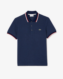  PH3461 REGULAR FIT CONTRAST COLLAR POLO NAVY MARL (3GF)