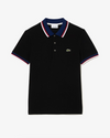 PH3461 REGULAR FIT CONTRAST COLLAR POLO BLACK (031)