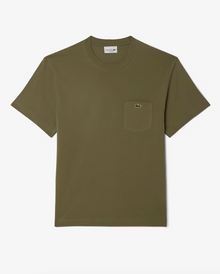  TH2827 CHEST POCKET CLASSIC FIT T-SHIRT KHAKI (BMY)