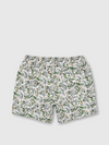 AQUARELLE PAISLEY SWIM SHORTS STONE