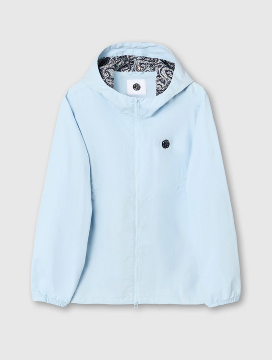 FELTHAM HOODED JACKET LIGHT BLUE