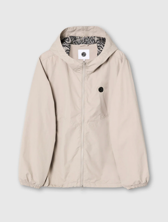 FELTHAM HOODED JACKET LIGHT GREY