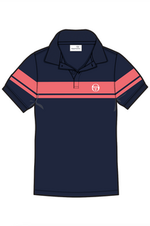  YOUNG LINE STRIPE POLO MARITIME / DUBARRY 2253