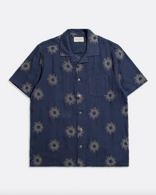  STACHIO SS SHIRT SOL EMB / NAVY IRIS