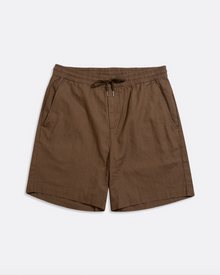  HOUSE SHORT HERRINGBONE TWILL BROWN