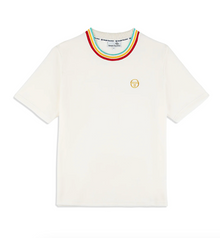  SLICE VELOUR T-SHIRT GARDENIA/GOLD 1081