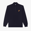 WARNER 1/4 ZIP NAVY