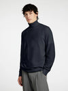 MORA STRUCTURE ROLL NECK NAVY