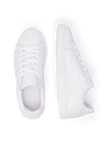 EVAN LEATHER TRAINER WHITE