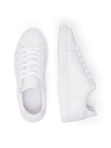  EVAN LEATHER TRAINER WHITE