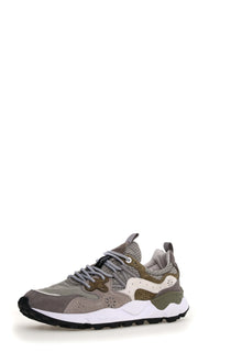  YAMANO 3 SUEDE / NYLON RIPSTOP SNEAKER - GREY / LIGHT GREY IB45