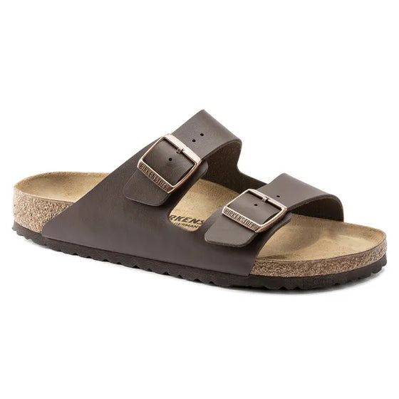 MENS ARIZONA BIRKOFLOR SANDAL DARK BROWN