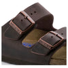 MENS ARIZONA SFB SANDAL OILED LEATHER HABANA