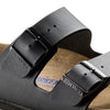 MENS ARIZONA SOFT FOOTBED BIRKOFLOR SANDAL BLACK