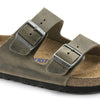 MENS ARIZONA SFB SANDAL OILED LEATHER FADED KHAKI