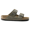 MENS ARIZONA SFB SANDAL OILED LEATHER FADED KHAKI