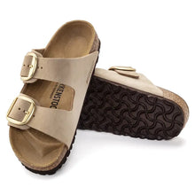  SS25 LADIES ARIZONA BIG BUCKLE NUBUCK SANDCASTLE