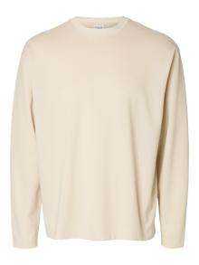  OSCAR LS T-SHIRT OATMEAL