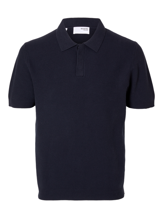 DARIO SS KNIT POLO NAVY