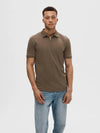 FAVE ZIP COLLAR S/S POLO MOREL