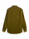 SOLID CORDUROY SHIRT MOSS GREEN