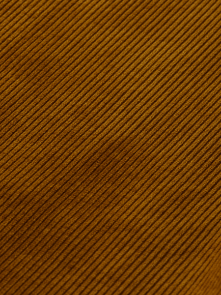 SOLID CORDUROY SHIRT GOLDEN RUST