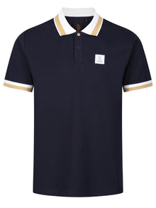  MAKATI HONEYCOMB TEXTURED POLO DARK POLO