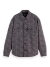 JACQUARD OVERSHIRT NIGHT WAVE